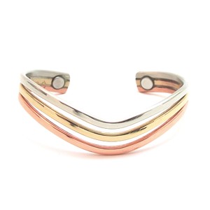 Victorian Copper Bracelet w/Magnets #743